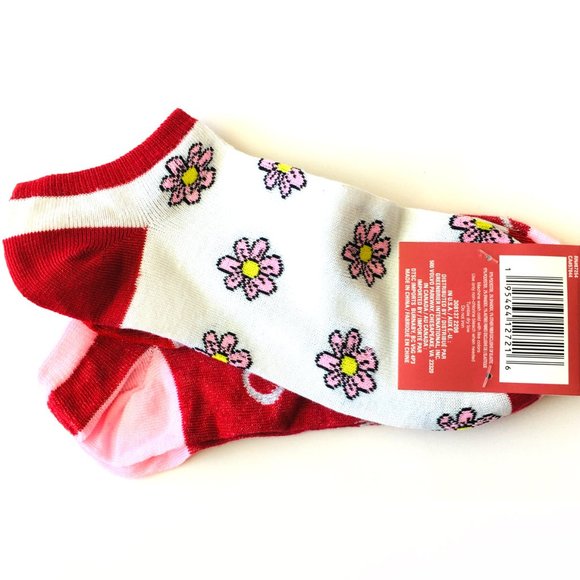 Sparkly Hearts & Flowers Socks - Picture 4 of 5